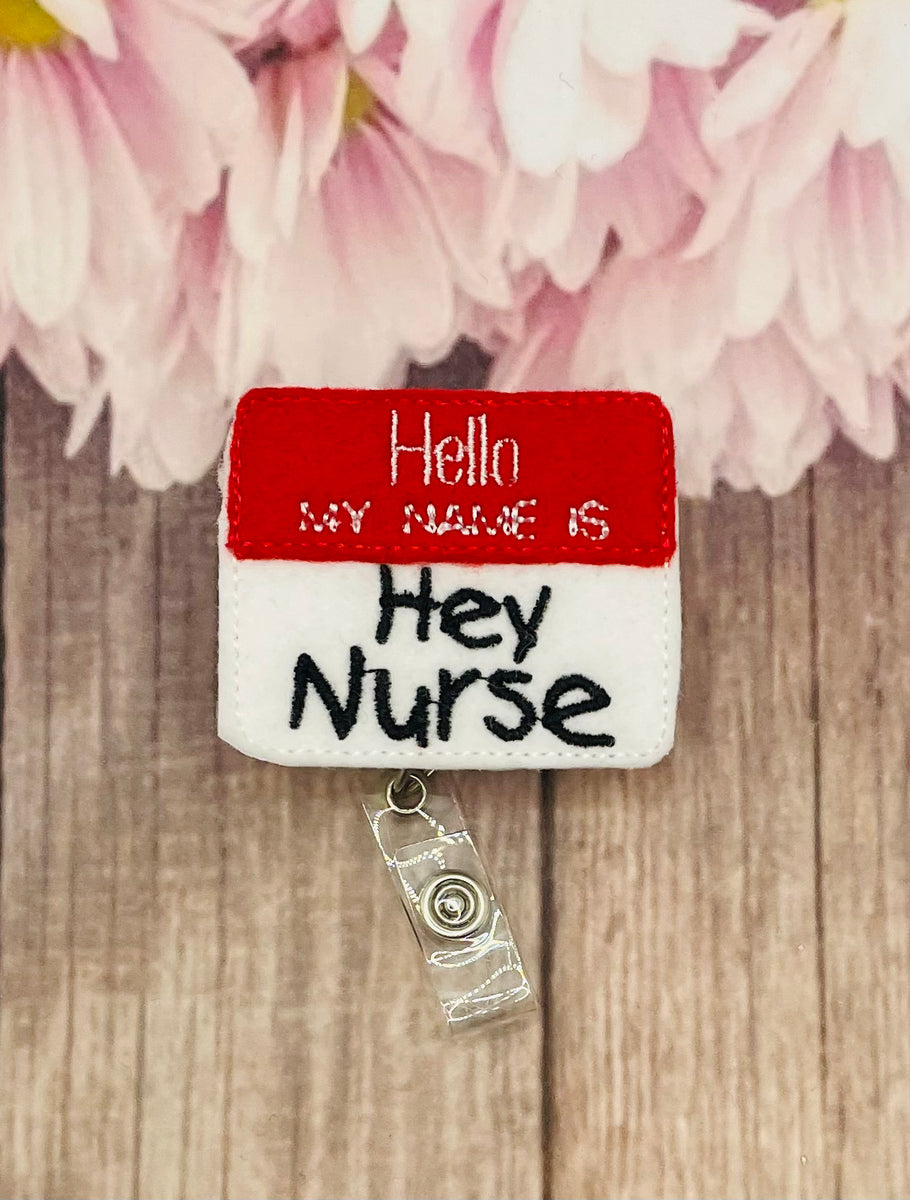 NICU nurse badge reel – tabbycatclips