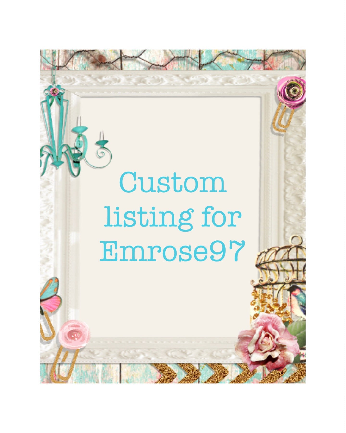 Custom listing for Maddison