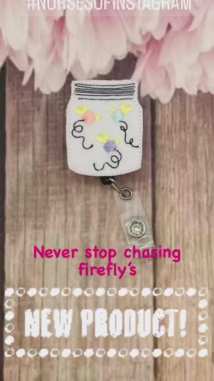 Firefly jar badge reel