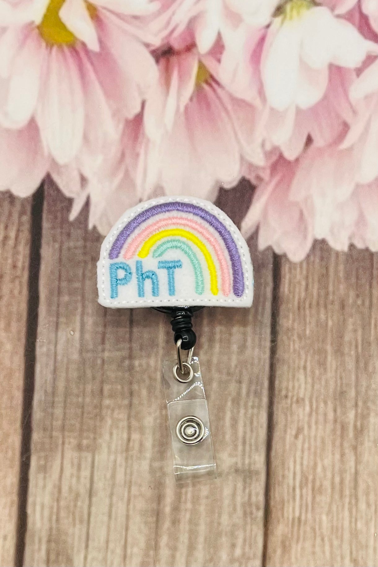 Pharmacy rainbow badge reel