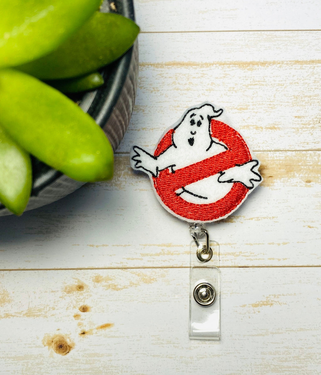 nurse badge reel, feltie badge reel, ID name tag, ID tag holder, badge reel for psw,