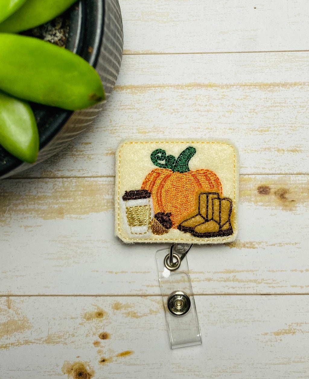 Nurse Badge reel, fall love badge, Badge holder, badge reel, ID badge holder, ID card holder, ID badge reel, fall badge,