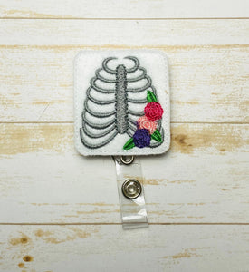 Xray chest retractable badge reel lanyard, gift for nurses