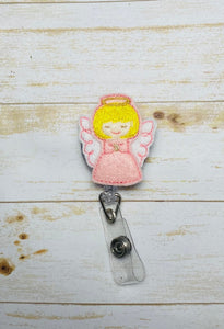 Guardian angel retractable badge reel,