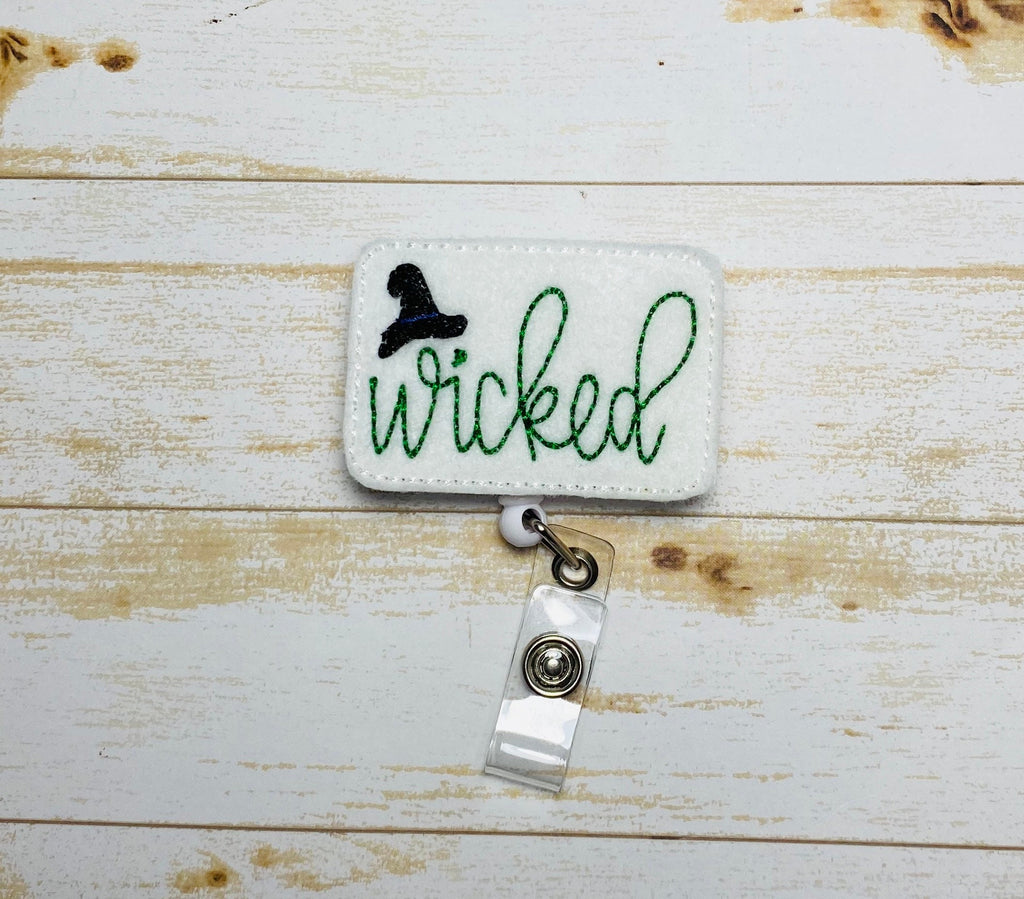 Wicked retractable badge reel lanyard,