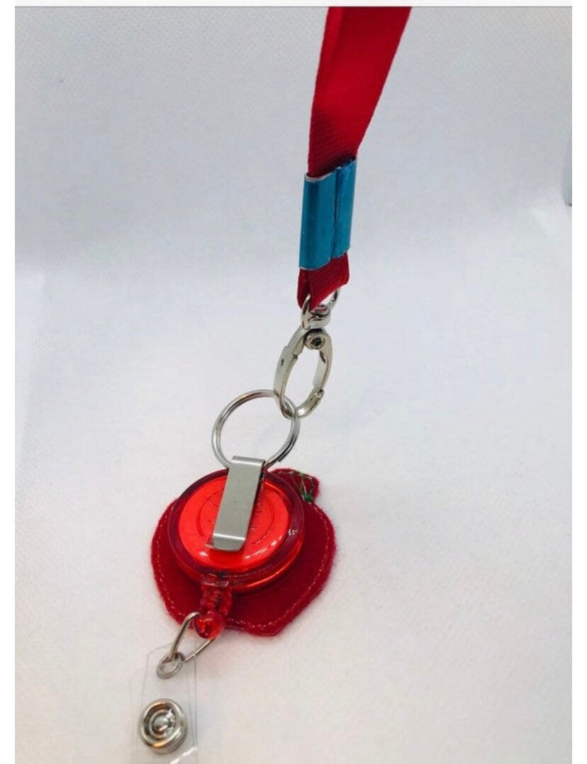 Hot mess retractable badge reel, gift for nurses,