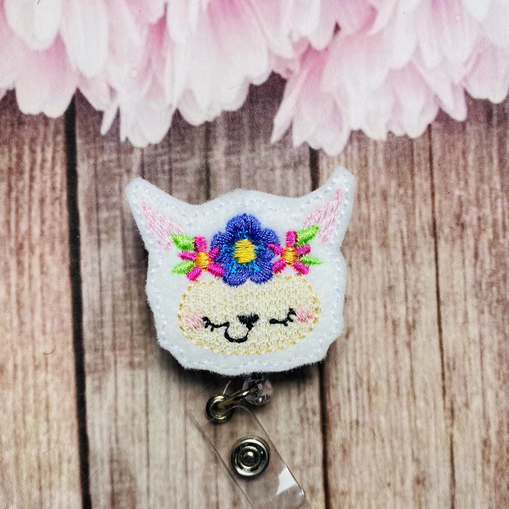 Llama Badge reel, llama badge holder, badge reel, ID badge holder, ID card holder, ID badge reel, nurse gift, nursing badge reel,