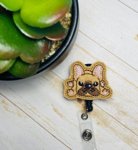 Bulldog retractable badge reel lanyard