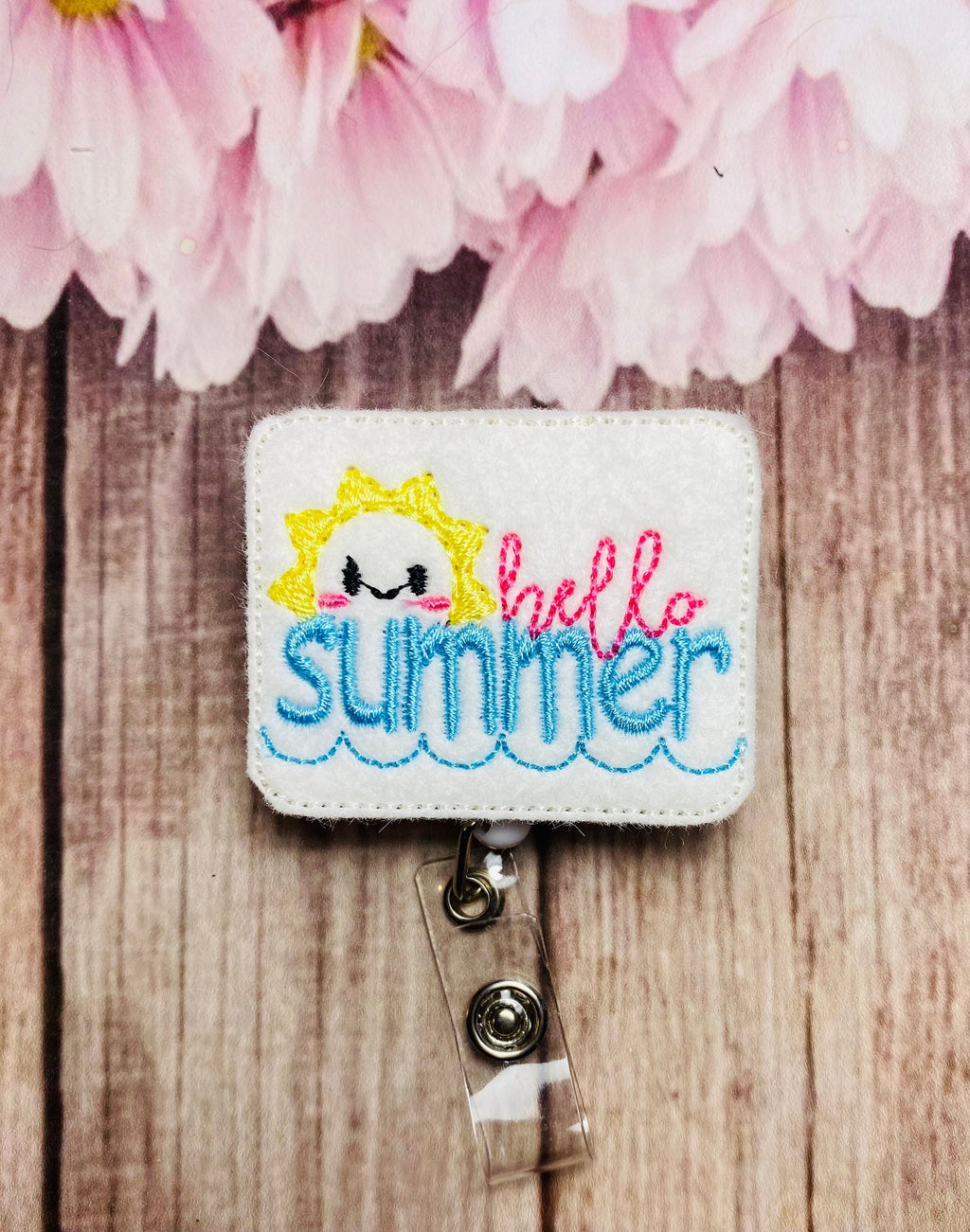 Summer lanyard badge reel, gifts for nurses