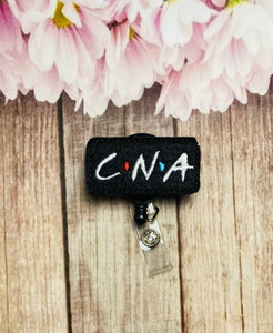 CNA badge reel, certified nursing assistant, ID lanyard,