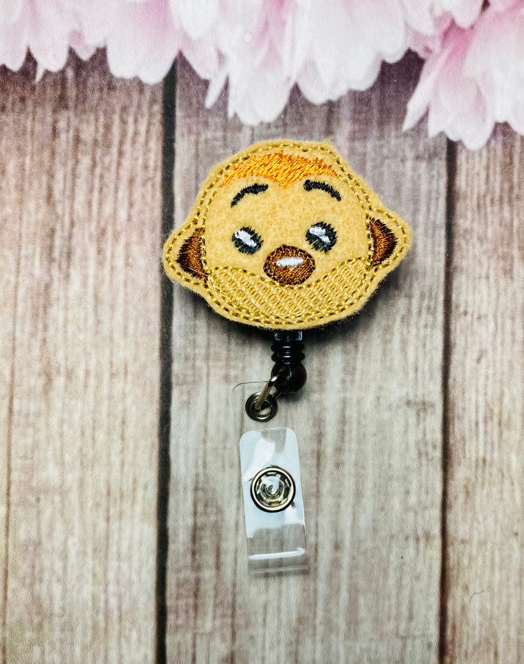 Meerkat retractable badge reel