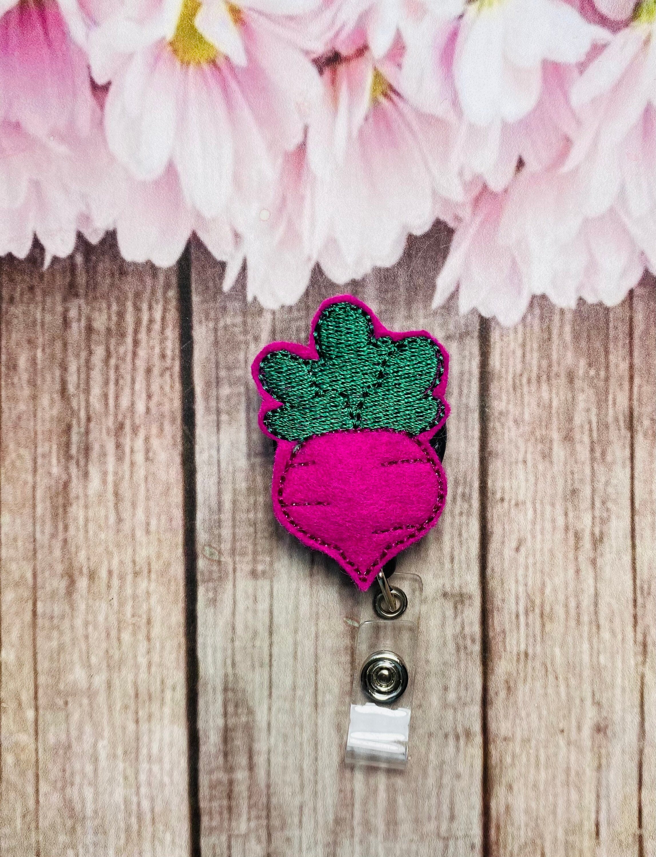 Radish retractable badge reel lanyard