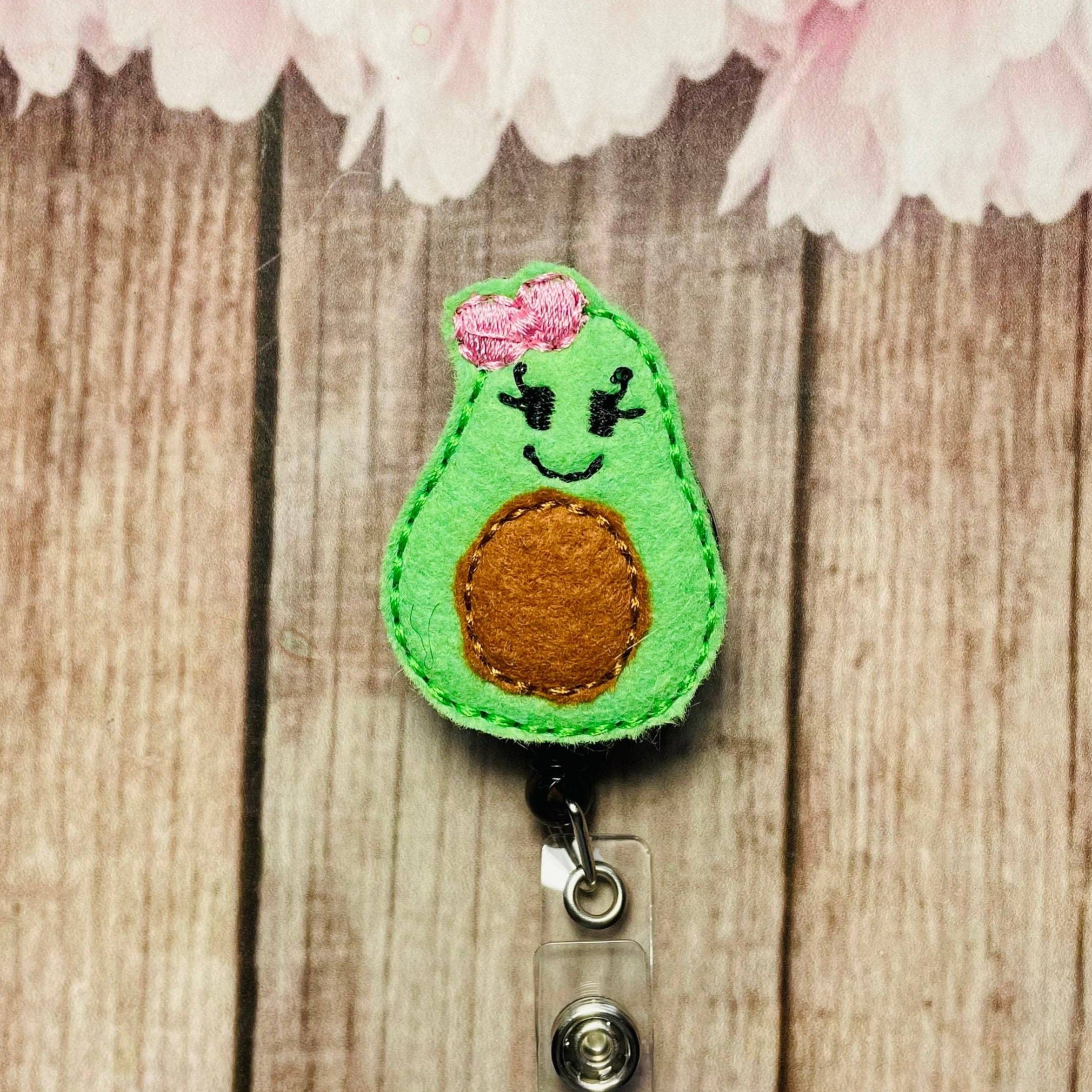 Avocado retractable badge reel