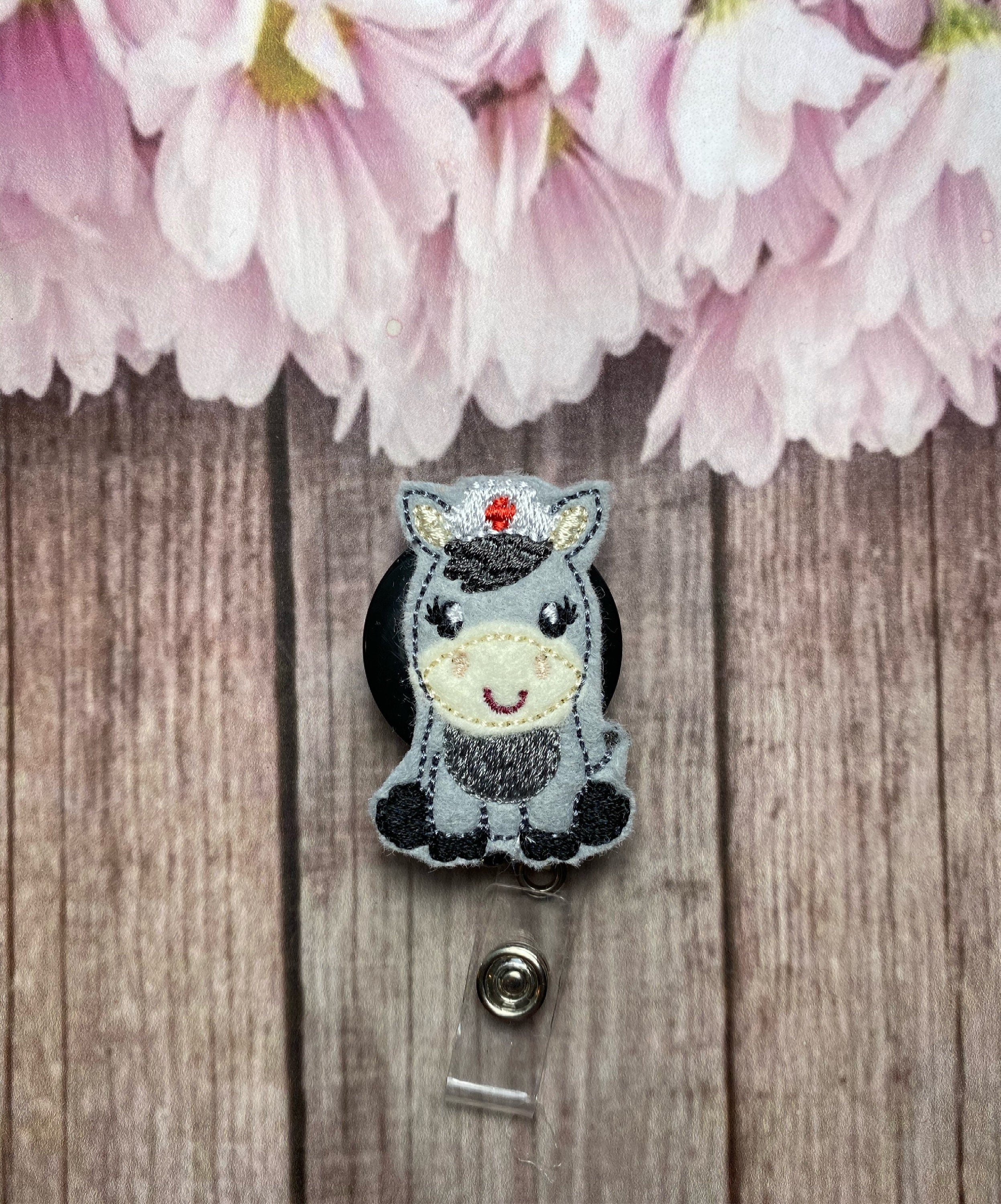 Donkey nurse Retractable badge reel