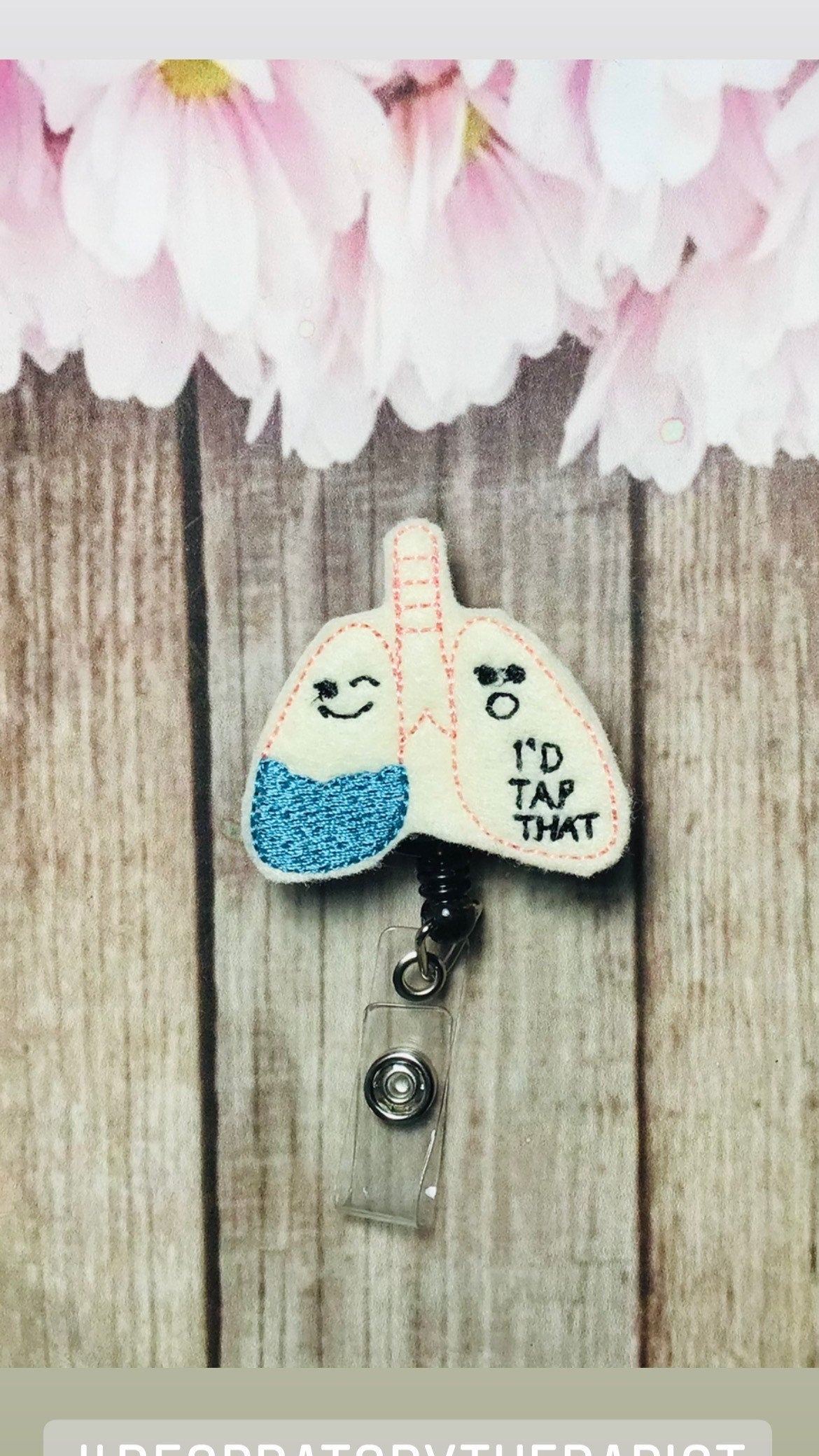 I’d tap that respiratory therapist retractable badge reel