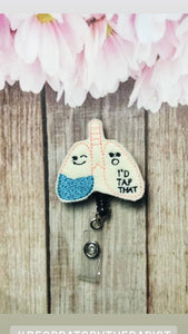 I’d tap that respiratory therapist retractable badge reel