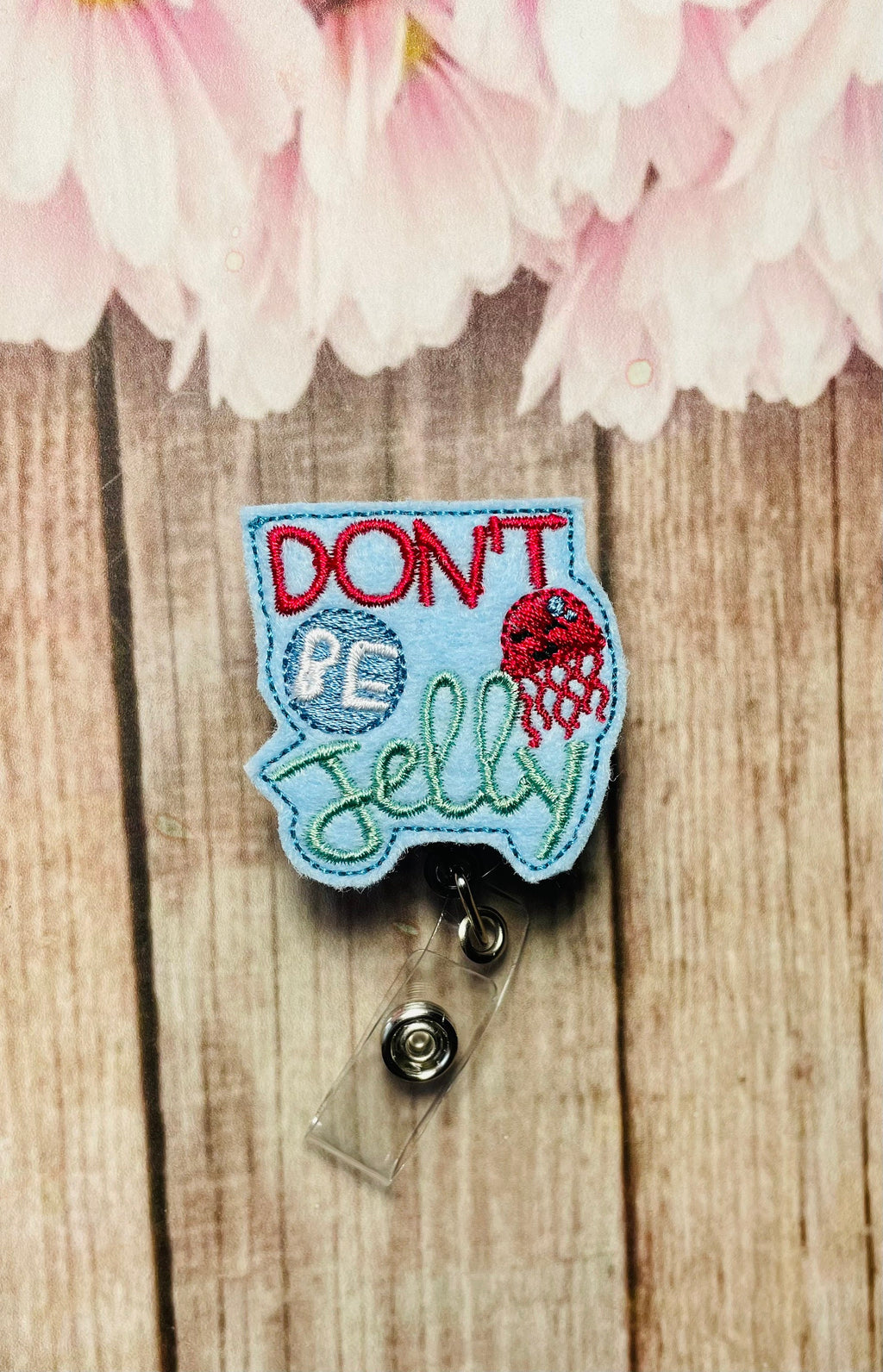 Don’t be jelly badge reel for nurse, retractable badge reel lanyard,