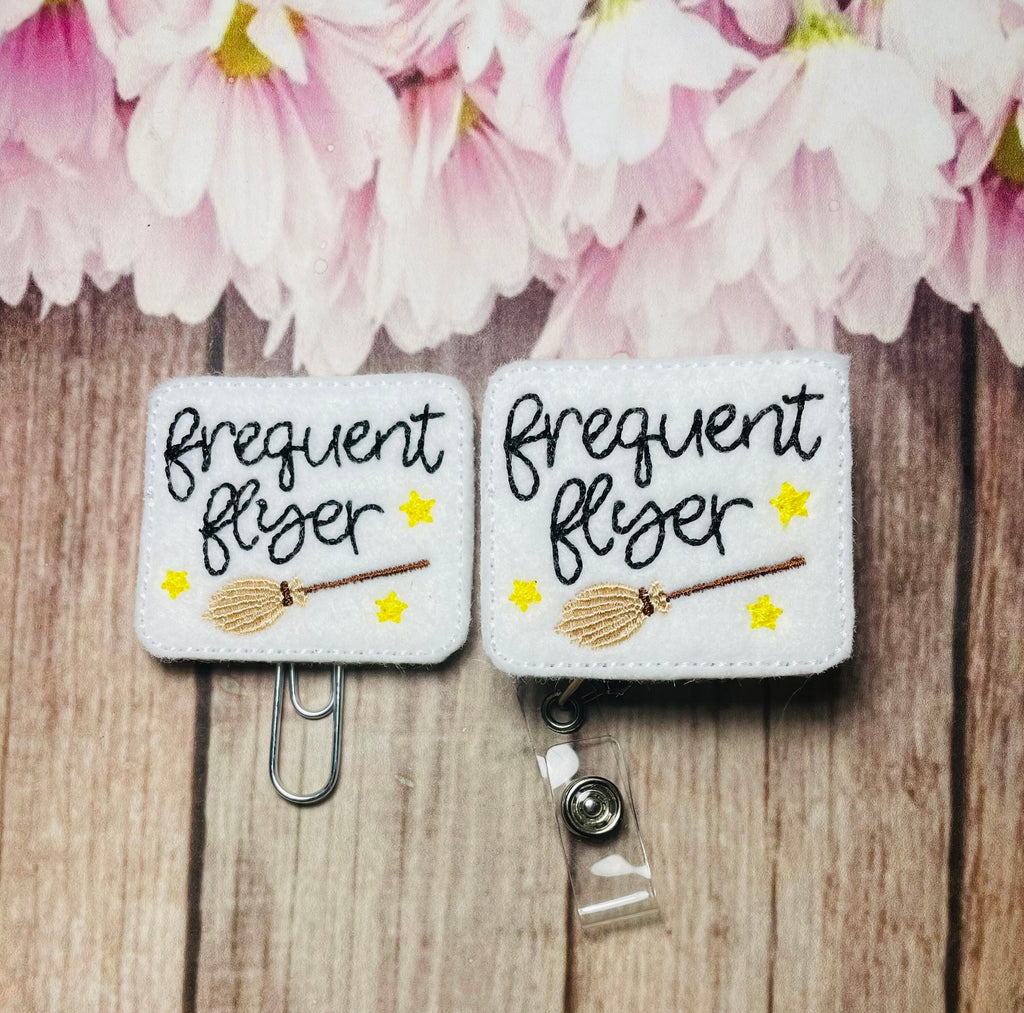 Nurse Badge reel, frequent flyer badge, Badge holder, badge reel, ID badge holder, ID card holder, ID badge reel, fall badge,