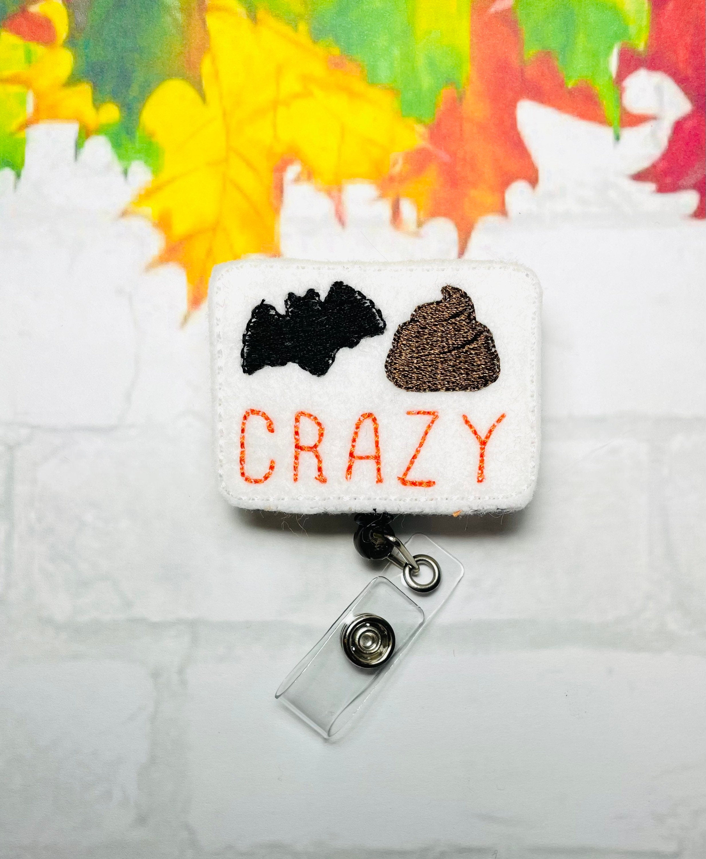 Halloween retractable badge reel,