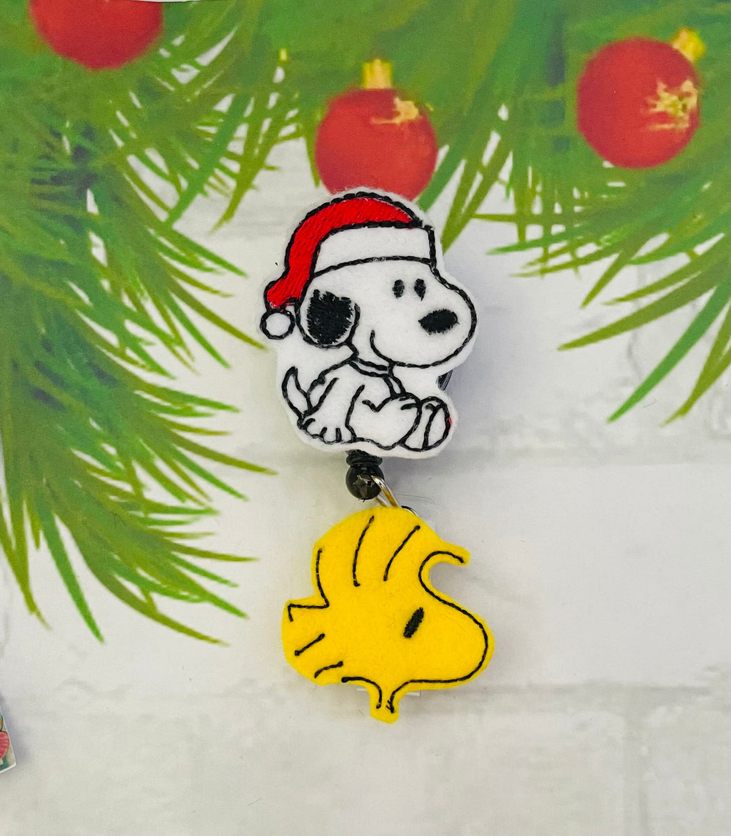 snoopy retractable ID badge reel, ID lanyard, gifts for nurses