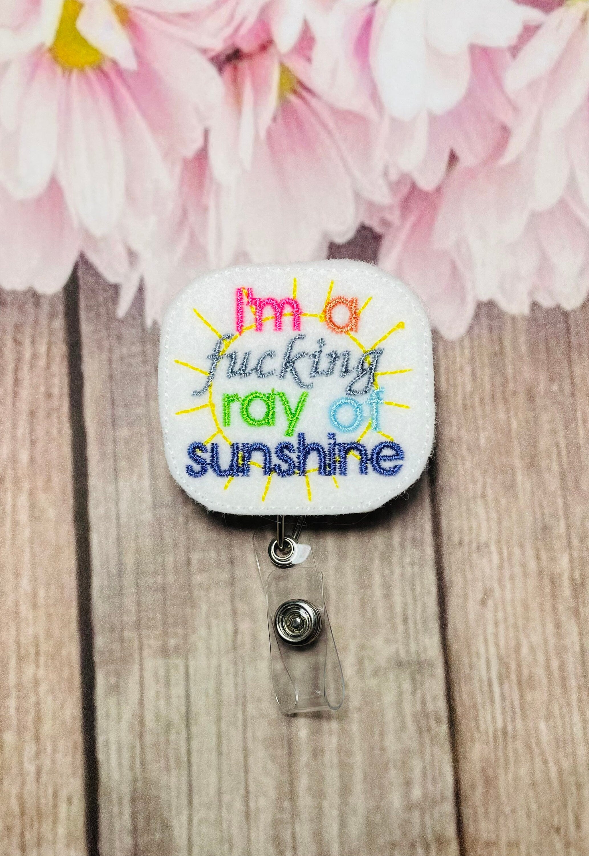 I’m fine retractable badge reel