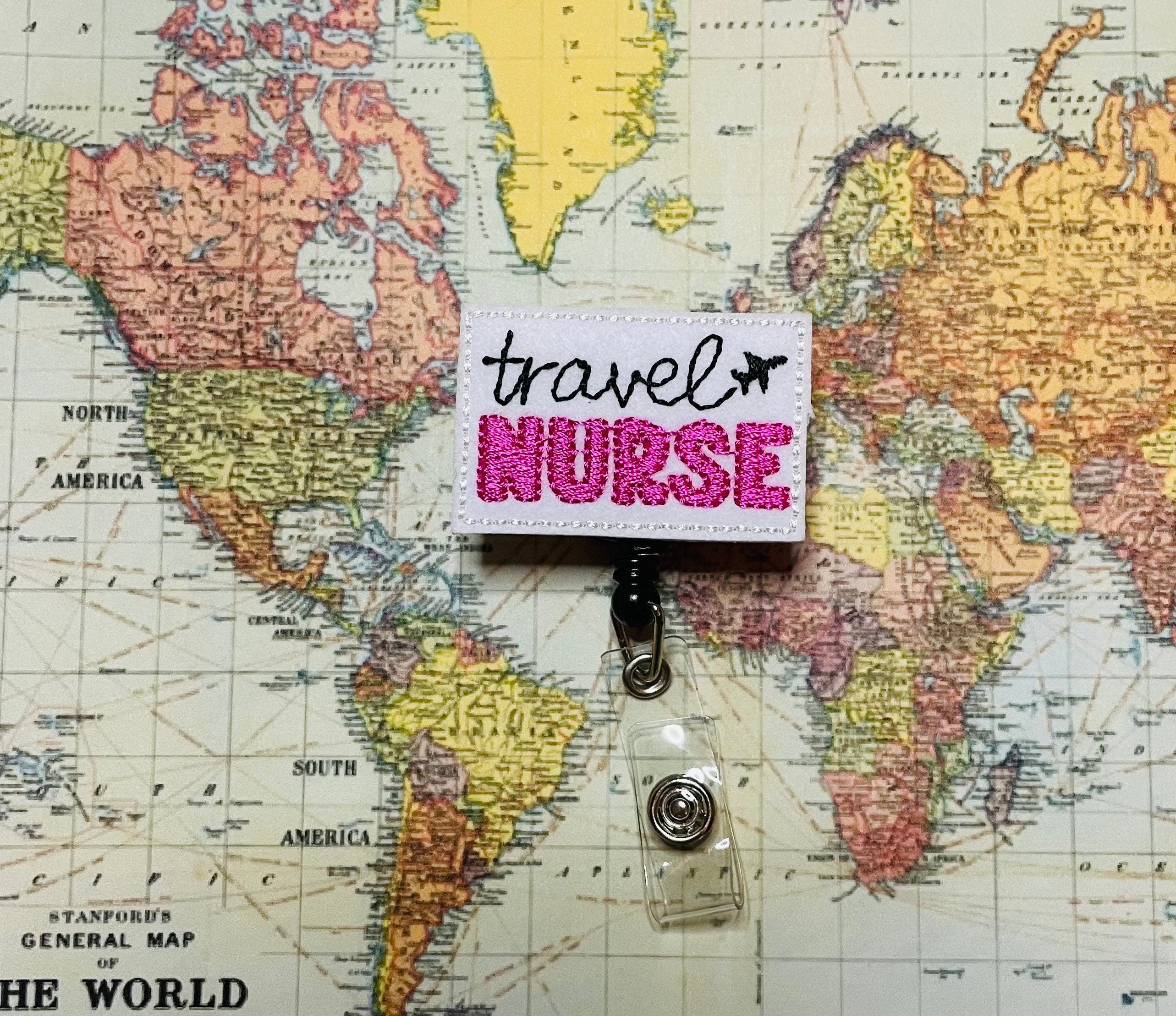 Nurse, Retractable Badge Reel, OR, Health Care, Travel Nurse