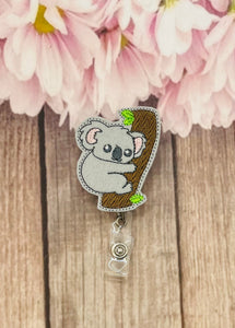 Koala bear badge reels