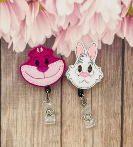 Wonderland retractable badge reels