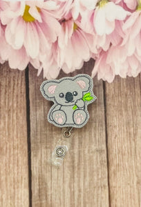 Koala bear badge reels